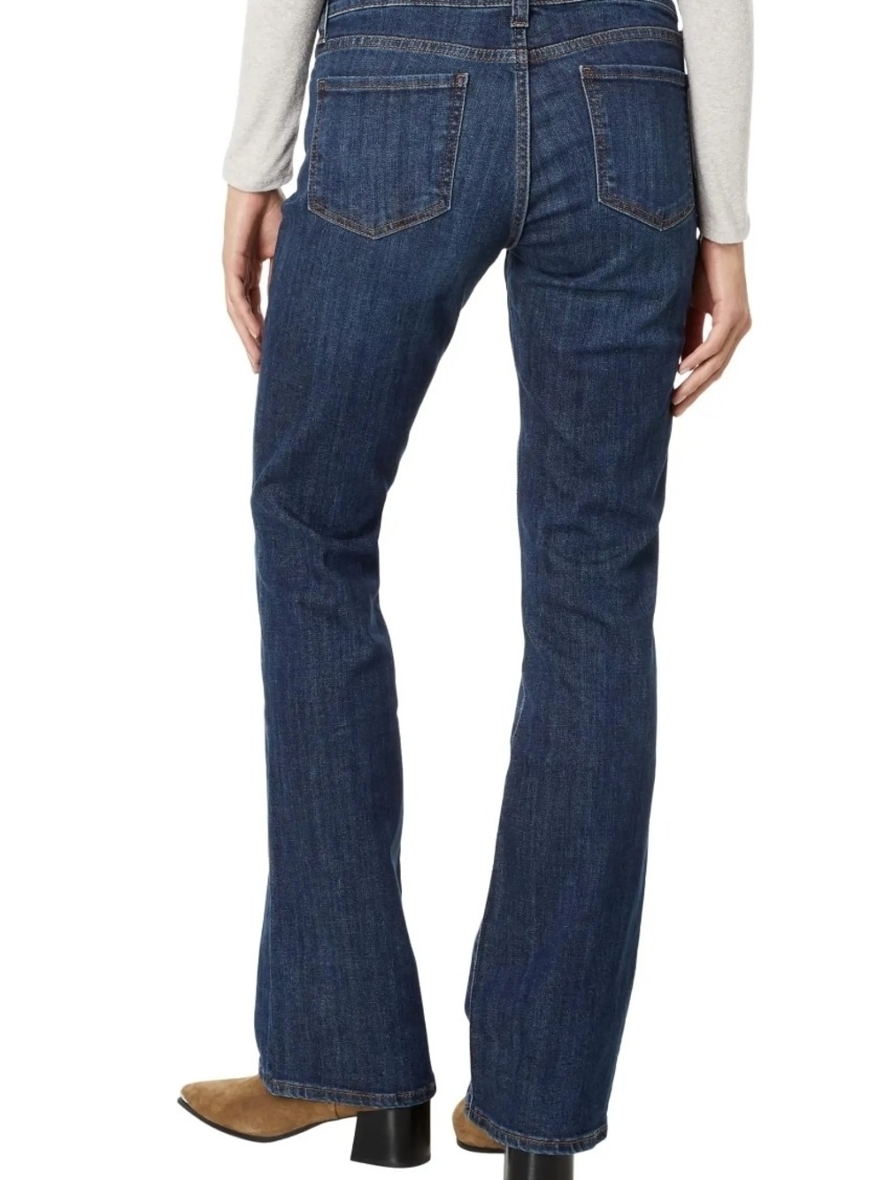 Kut from the Kloth Natalie High Rise Bootcut Jeans Dark Wash Stretch Womens 4 - Picture 2 of 14